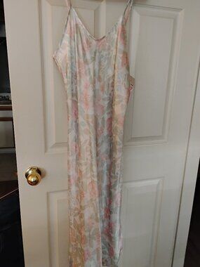 L.A. Intimates, floral vintage llong Floral nightgown - Cottagecore, romantic